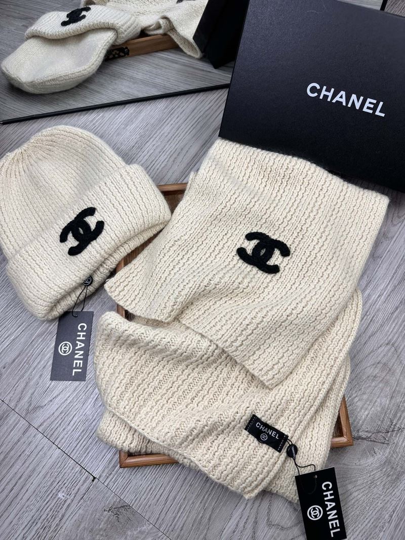 Chanel Caps Scarfs